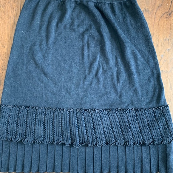 Hanna Andersson Black Ruffle Skirt Medium - Picture 2 of 3